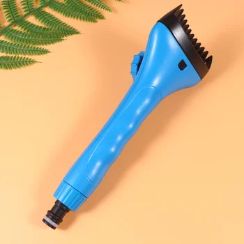 

1 Set Handheld Swimming Pool Cleaning Brush Portable Filter Element Cleaner Plastic Brush Washing Tools for Wall Floor