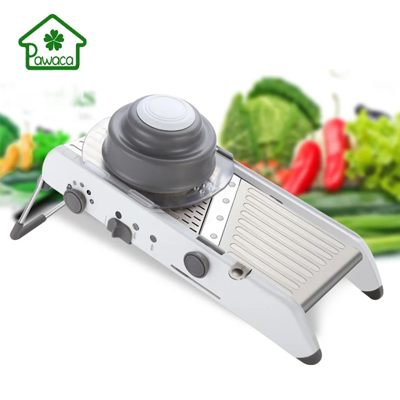 

Pawaca 18 Types Vegetable Fruit Slicer 304 Stainless Steel Onion Potato Shredders Kitchen Vegetable Carrot Slicer Peeler Tools