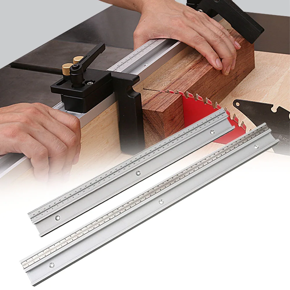 45 Тип верстак DIY Настольная пила подвижные весы ремесла слот Торцовочная Прочная Алюминиевая линейка; Деревообработка инструменты Т-образная дорожка