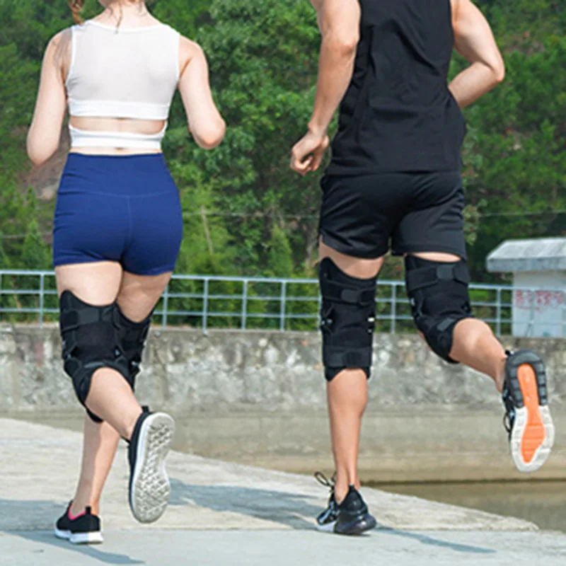 Tanie 1 szt. Nowa ochrona kolan 3 prędkości mocna regulacja siły sprężyny podnoszenie wspólne wsparcie antypoślizgowe może złagodzić ból stare zimne nogi