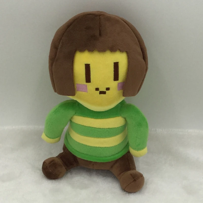 1 шт. 20 см Undertale плюшевые игрушки Chara& Frisk плюшевые игрушки куклы мягкие игрушки для детей рождественские подарки