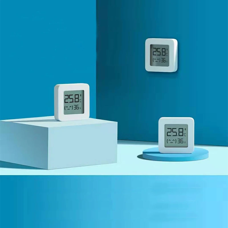 

[Newest Version] 3Pcs/set Mijia Bluetooth Thermometer 2 Wireless Smart Electric Digital Thermometer Home Hygrometer