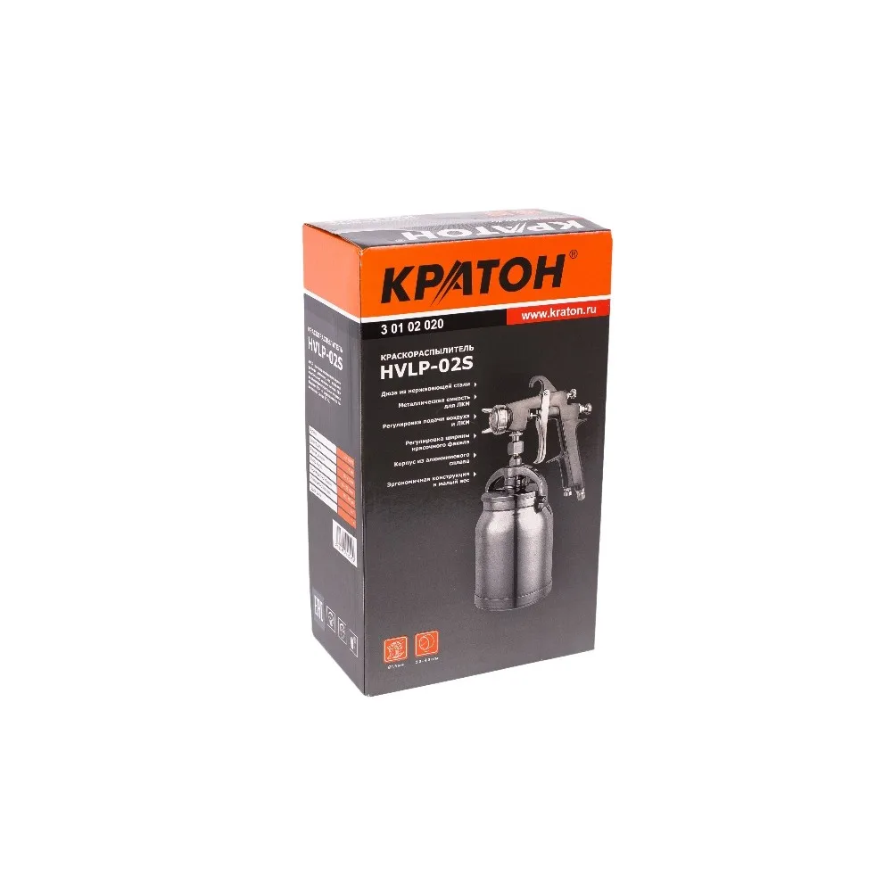 Краскораспылитель КРАТОН HVLP-02S