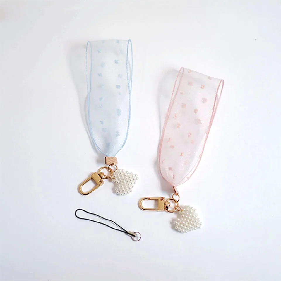Korean Sweat Dreamy Lace Smart Phone Strap Lanyards For Iphone Samsung
