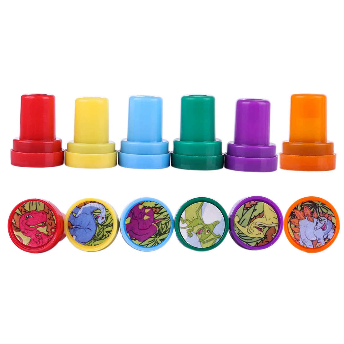 10 шт Цветочные штампы набор канцелярских принадлежностей для детей подарок DIY дневник декоративные вечерние игрушки игрушечная печать-цвет случайный