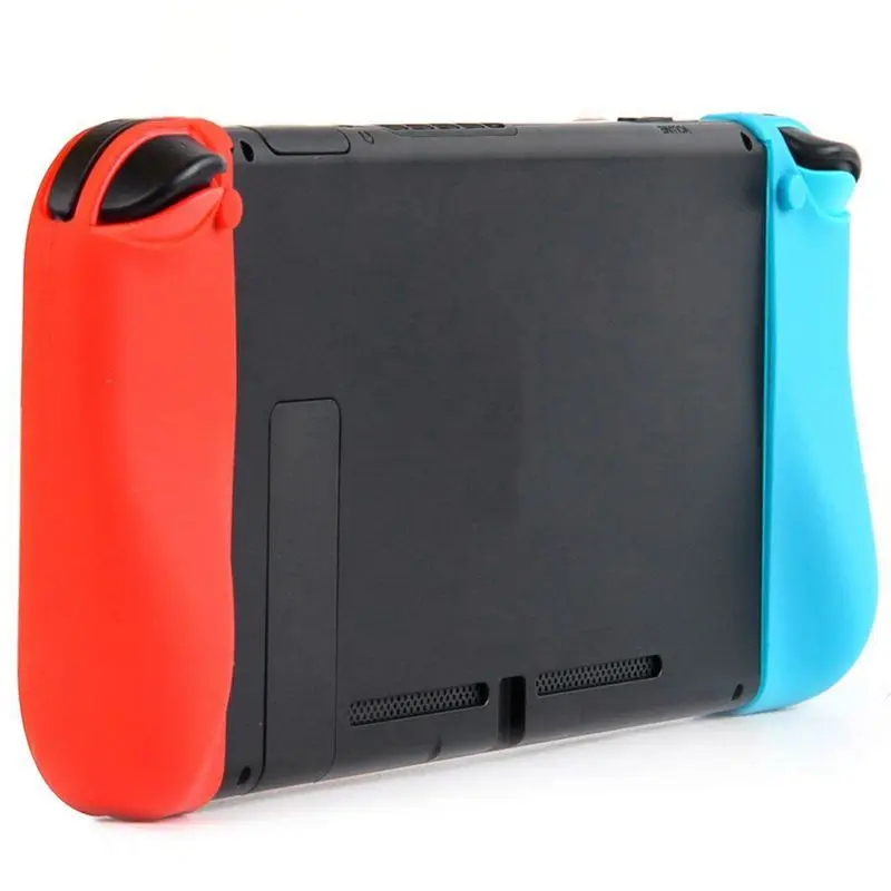 2 набора для Joy Con гелевых охранников с зажимами большого пальца Nintendo Switch синий +