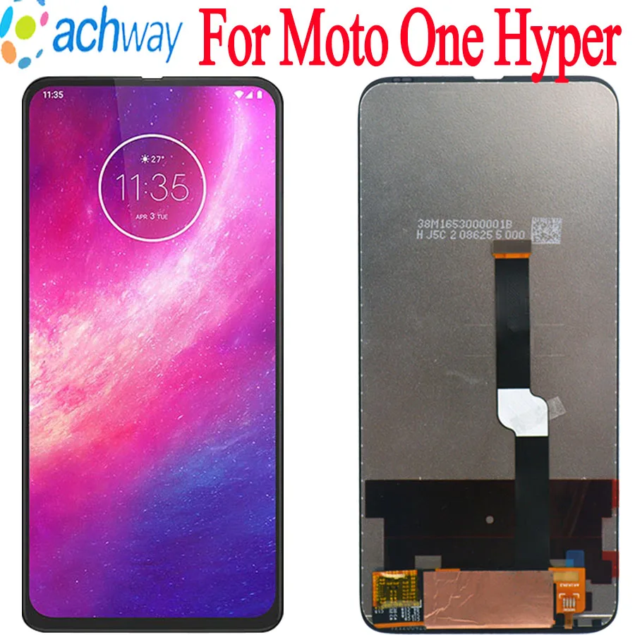 Оригинальный для Motorola Moto One Hyper LCD дисплей сенсорный экран дигитайзер сборка MOTO