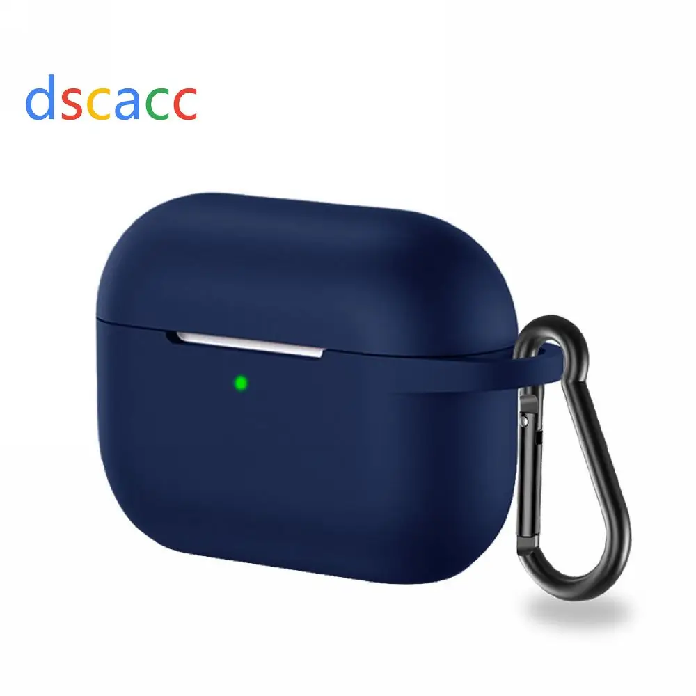 Мягкие силиконовые Bluetooth беспроводные наушники Air Pods 3 чехол для Apple AirPods Pro 3-е покрытие с брелком для ключей кольцо 100 шт