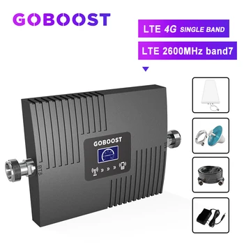 

4G LTE 2600 Cellular Amplifier Mobile Signal Booster 4G Repeater LTE Cellular Signal Booster 4G LTE GSM Repeater Kit LCD Display