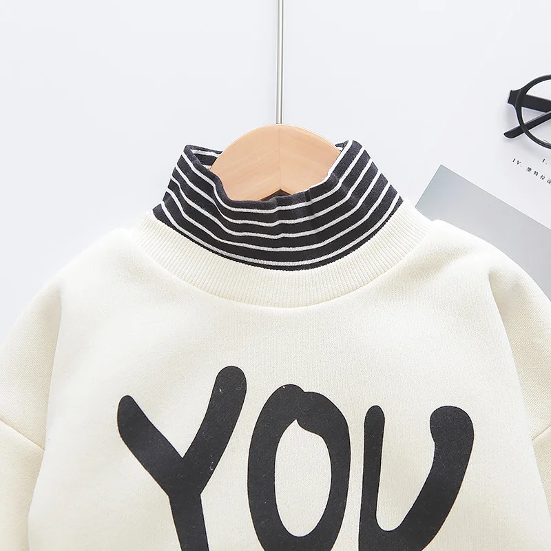 Kids Winter Clothes Winter Children Pile and Thicken Suit New Korean Version Fashionable Boy's Winter Suit with Two Pieces
