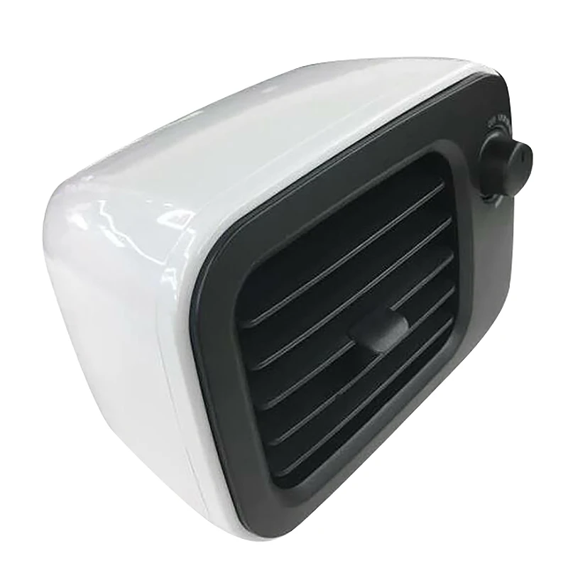 Portable Desktop Heater Fan Mini Heater Home Office Heater PTC Air Heater-White