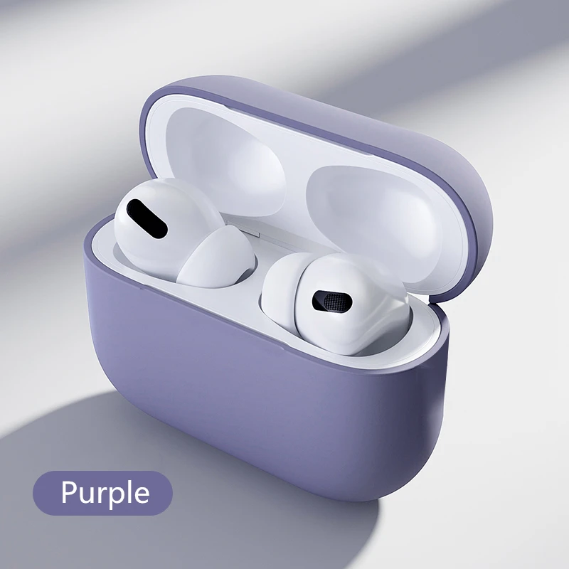 Силиконовый чехол для Airpods Pro милый наушников Air Pod 3 защитный беспроводных Bluetooth TWS