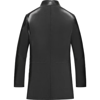 

Genuine Leather Jacket 2020 New Winter Real Sheepskin Jackets Male Pure Mink Fur Coat Outwear DM-171802 L2356