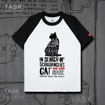 

Schrodinger's Cat Physics T-Shirt Summer Cotton O-Neck Short Sleeve Unisex T Shirt New Size S-3XL