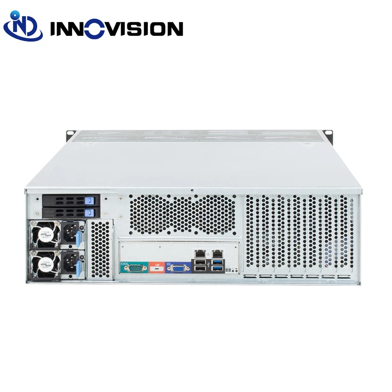 Hotswap 3u корпус для стойки 650 мм с 12 Гб мини HD задней панелью 16 HDD бухт сервер
