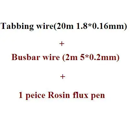 1.8x0.16mm Солнечная ячейка табуляционная проволока Автобус Бар медная проволока авторучка из канифоли пайка электрических проводов diy комплект солнечных батарей - Цвет: 1.8x0.16mm