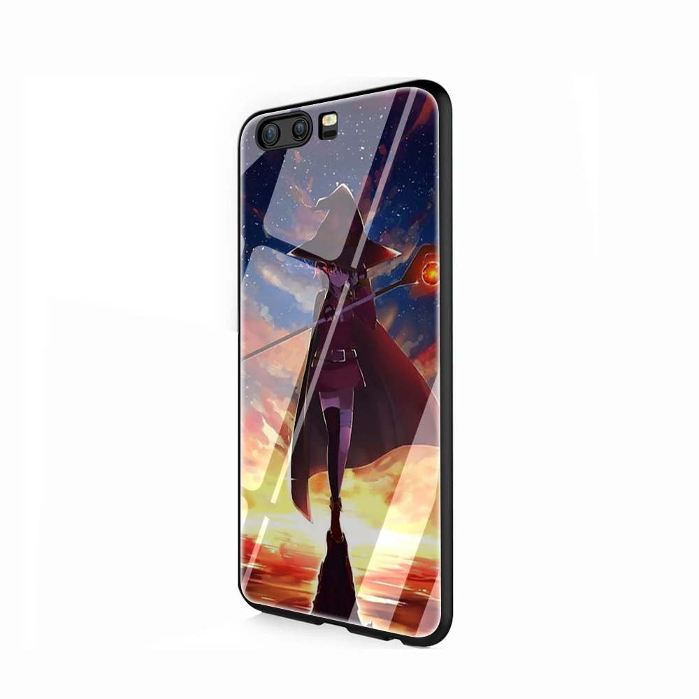 G6 EWAU японский аниме Konosuba Megumin стеклянный чехол для телефона huawei P20 30 P Smart Mate20 pro Lite Honor9 10 Lite - Цвет: G6