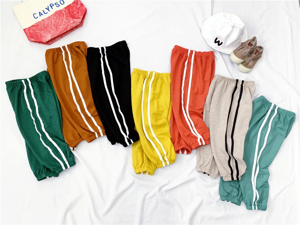 Children Anti Mosquito Pants Summer Baby Anti Mosquito Pants Summer Trousers Men And Women TONGTIAN Silk Lantern Anti Mosqu