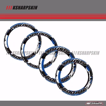 

4 X Thick Edge Outer Rim Sticker Stripe Wheel Decals Fit all HONDA CBR 600RR CBR600RR