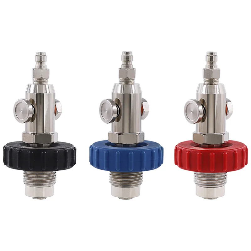 PCP Airgun Paintball HP Fill Station 300Bar Din Valve with Quick Fitting