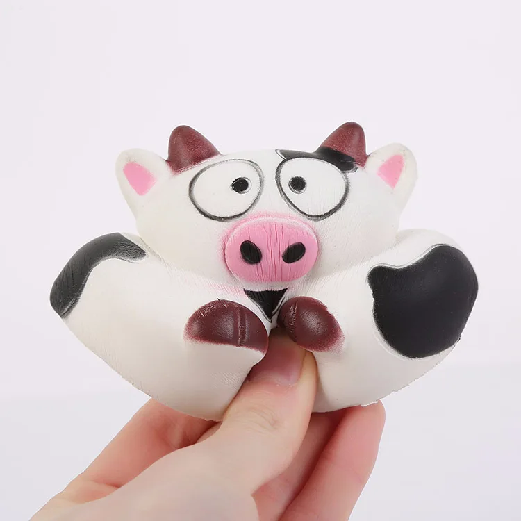 Pu мягкие игрушки пена памяти Pu корова хлеб пены памяти Pu голландская корова хлеб