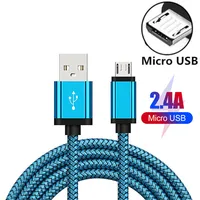 Cable Micro USB de 1/2/3 metros para teléfono Android, Cable de carga Micro USB Kabel para Xiaomi Redmi 5 Plus, 8, 7, 6, 6A, S2