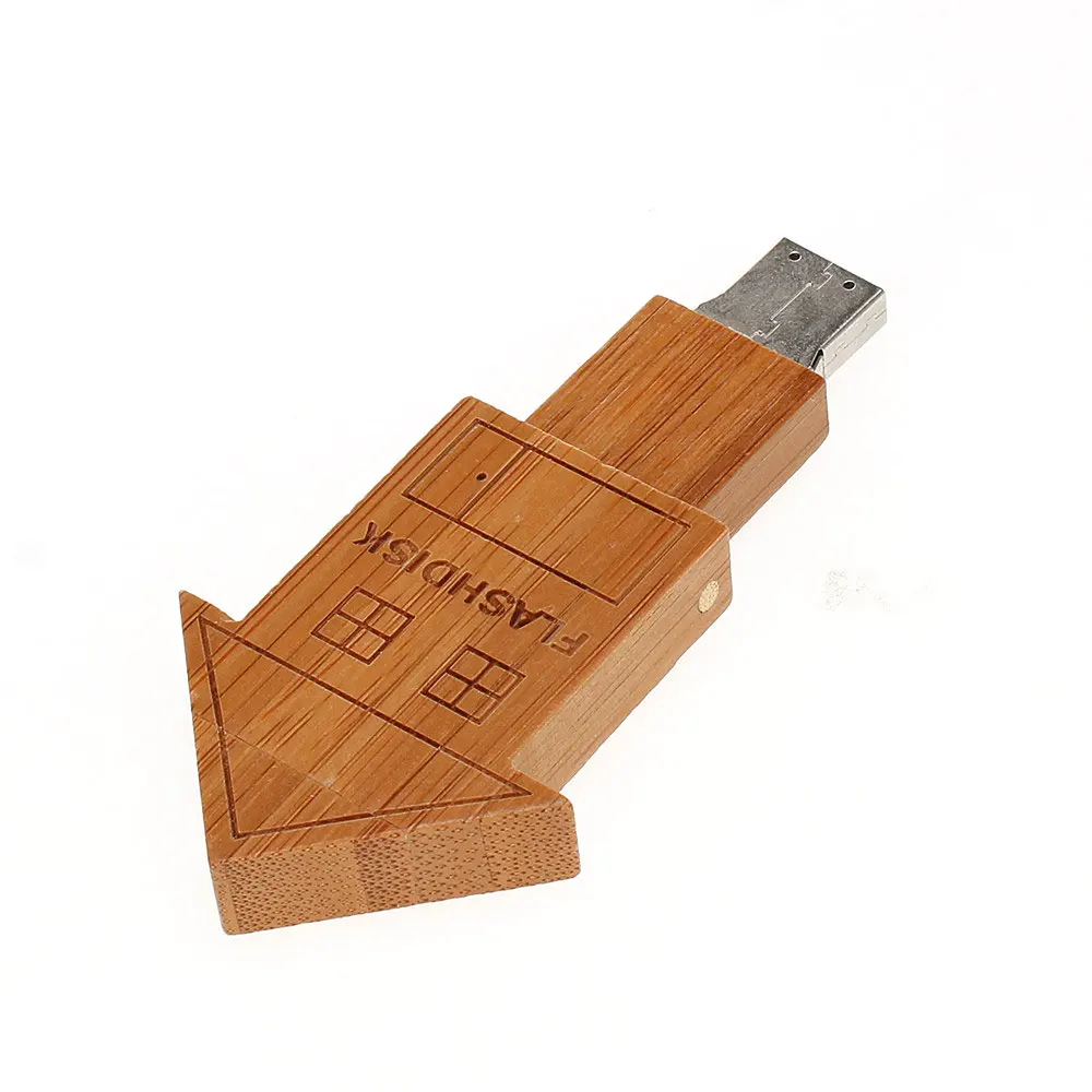 Usb флэш-накопитель 2,0 деревянная комната 4G 8GB Флешка 16G Флешка 32G 64 Гб usb-носитель палка 128gb бамбук специальный подарок Бесплатная доставка