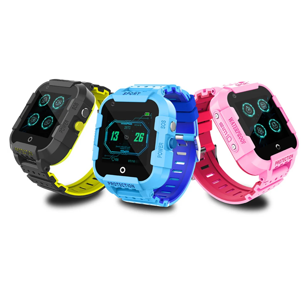 Child Smartwatch Call Video Camera Waterproof Location Kids Wristwatch Children GPS Tracker Watch