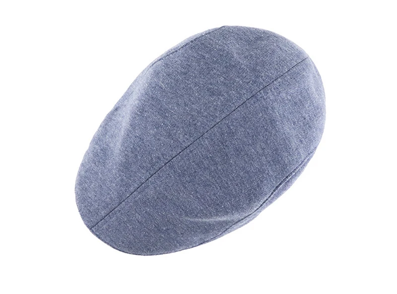 [JAMONT] Autumn and winter caps solid color blank men's and women's casual hats retro British painter beret hat elastic adjustm