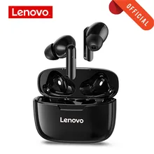 Lenovo Wireless Earphone XT90 TWS Bluetooth 5.0 Sports Headphone Touch Button IPX5 Waterproof Earplugs with 300mAh Charging Box