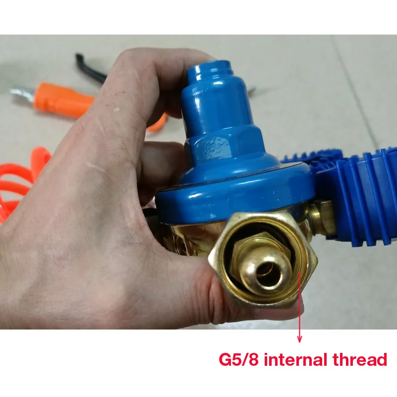 High pressure helium relief valve -G58 internal thread