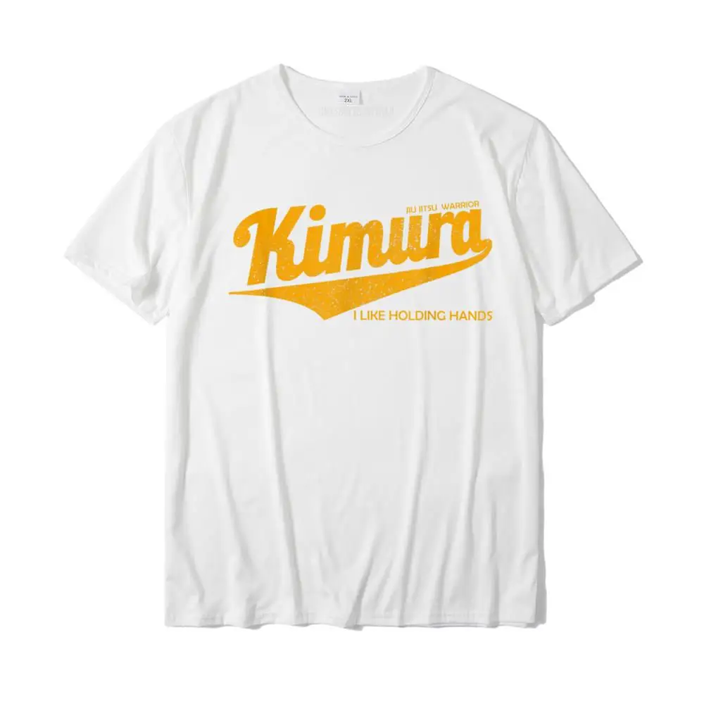 Summer Printed On Thanksgiving Day 100% Cotton Fabric Crew Neck Men Tops Tees Birthday Tee-Shirts 2021 Short Sleeve Tshirts KIMURA I Like Holding Hands T-shirt BJJ Brazilian Jiu-Jitsu__MZ16041 white