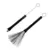 1PC metal drum stick drum brush, специальная барабанная щетка для барабанной установки, выдвижная стальная проволочная барабанная щетка
