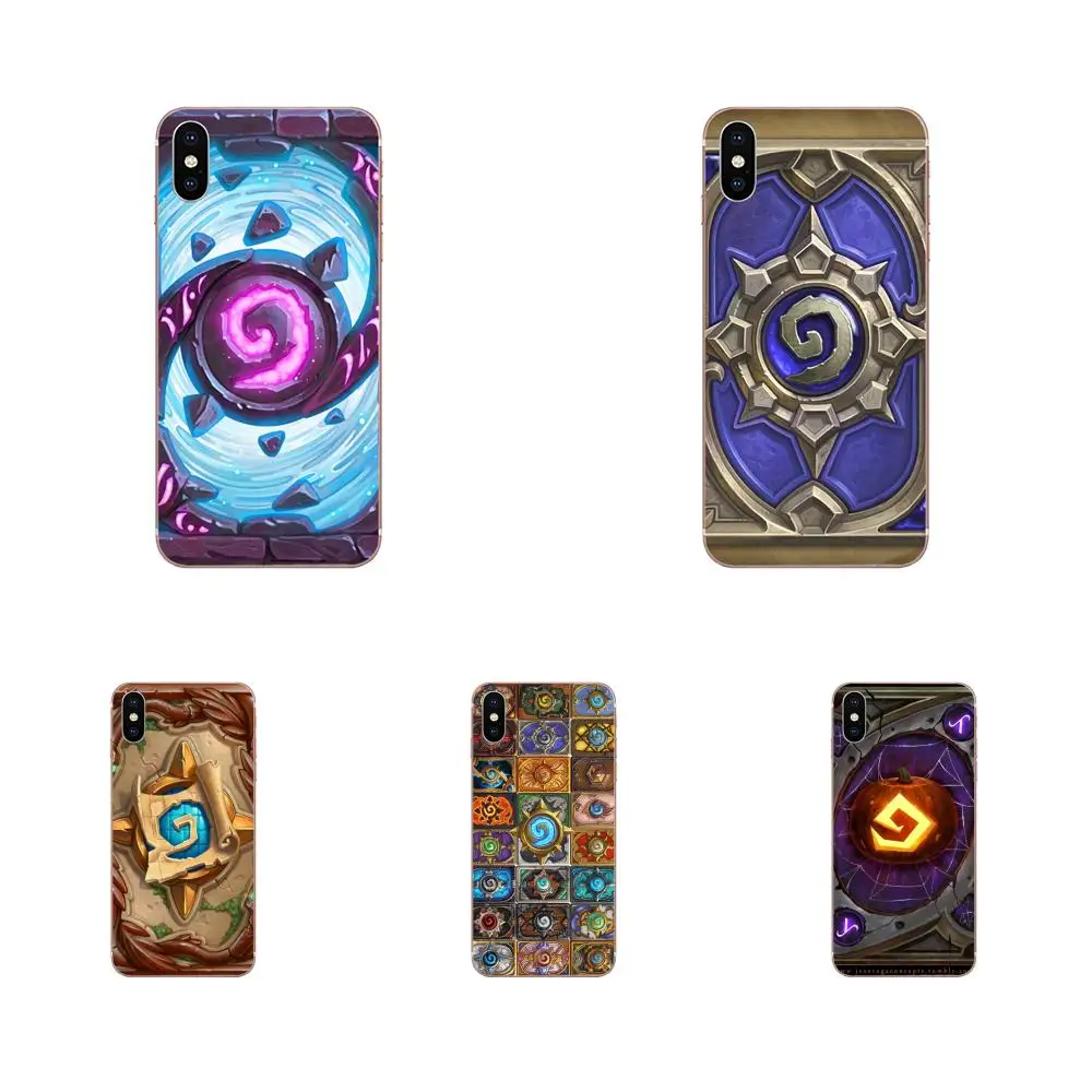 Классные игровые карты Hearthstone для Xiaomi Mi A1 A2 A3 CC9 CC9E 9T mi10 mi9 mi8 pro lite SE новый черный