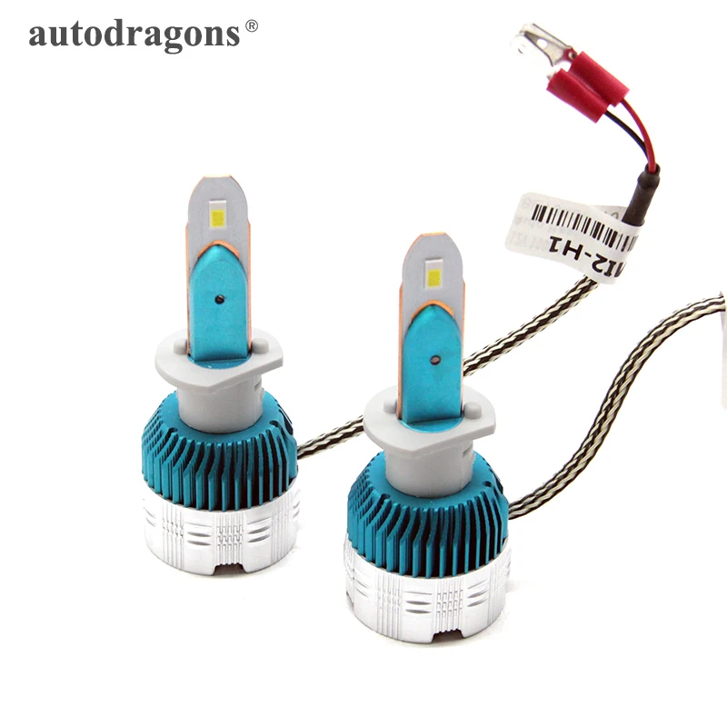 Autodragons высокое качество MI2 Фар h4 h7 h8 h9 h11 9004 9005 900612V 36 Вт 8000lm светодиодный фары автомобиля
