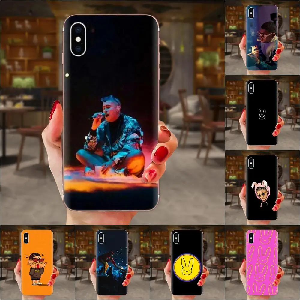 Аксессуары для чехлов из ТПУ Bad Bunny El Conejo Malo Huawei Honor 4C 5A 5C 5X 6 6A 6X 7 7A 7C 7X 8 8C 8S 9 10 10i 20 20i