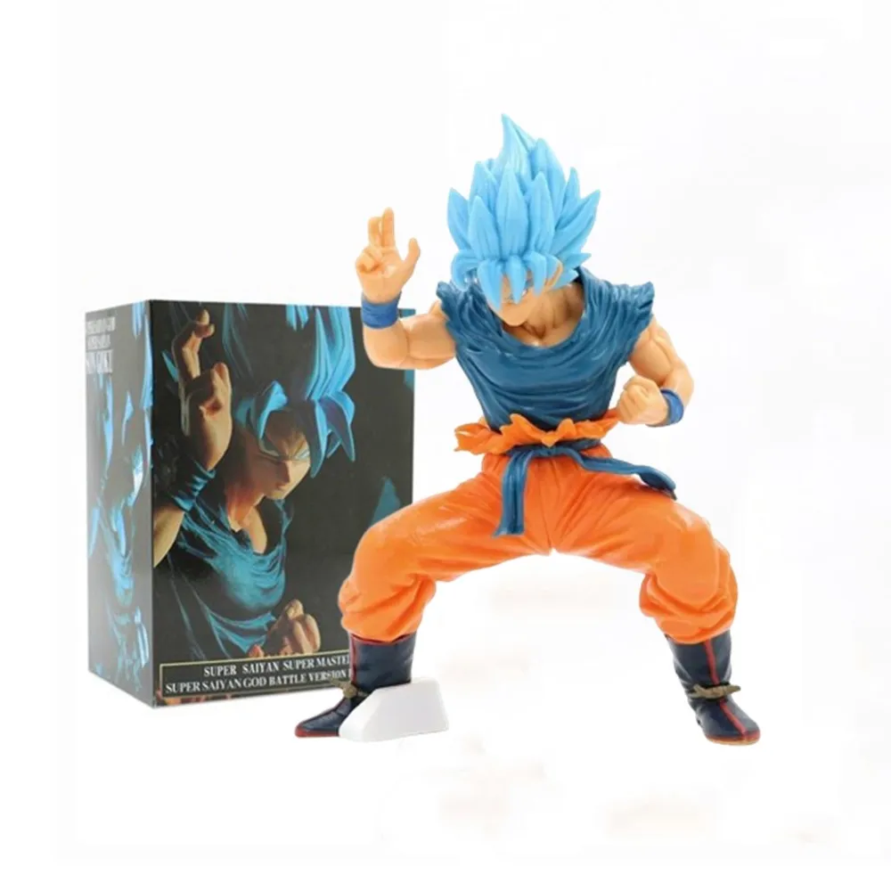 Dragon Ball Z Super Saiyan Son Goku Action Figures Version Battle PVC Toys Vegeta THE SUPER WARRIORS Model Anime Figurals Doll