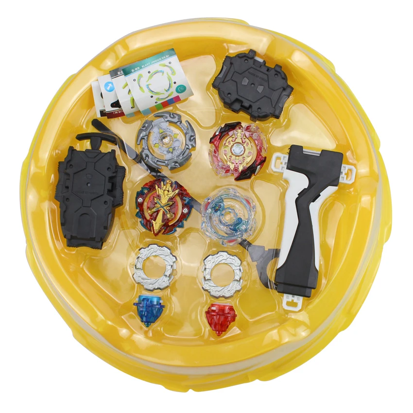 Оригинальная коробка Beyblades Burst для продажи Металл Fusion 4D 3N180A с пусковой установкой и ареной волчок Набор детских игровых игрушек A