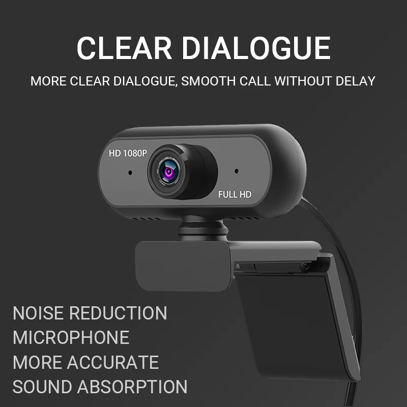 

HD Webcam 1080P 110Degree Widescreen Web Camera with microphone Auto Focus Streaming Computer Camera for Video Recording Gaming