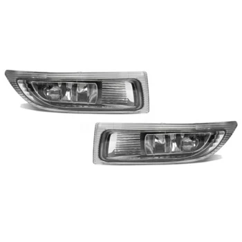 

1Pair Left + Right Front Fog Driving Lamp Light Bar for TOYOTA SIENNA 2004 2005