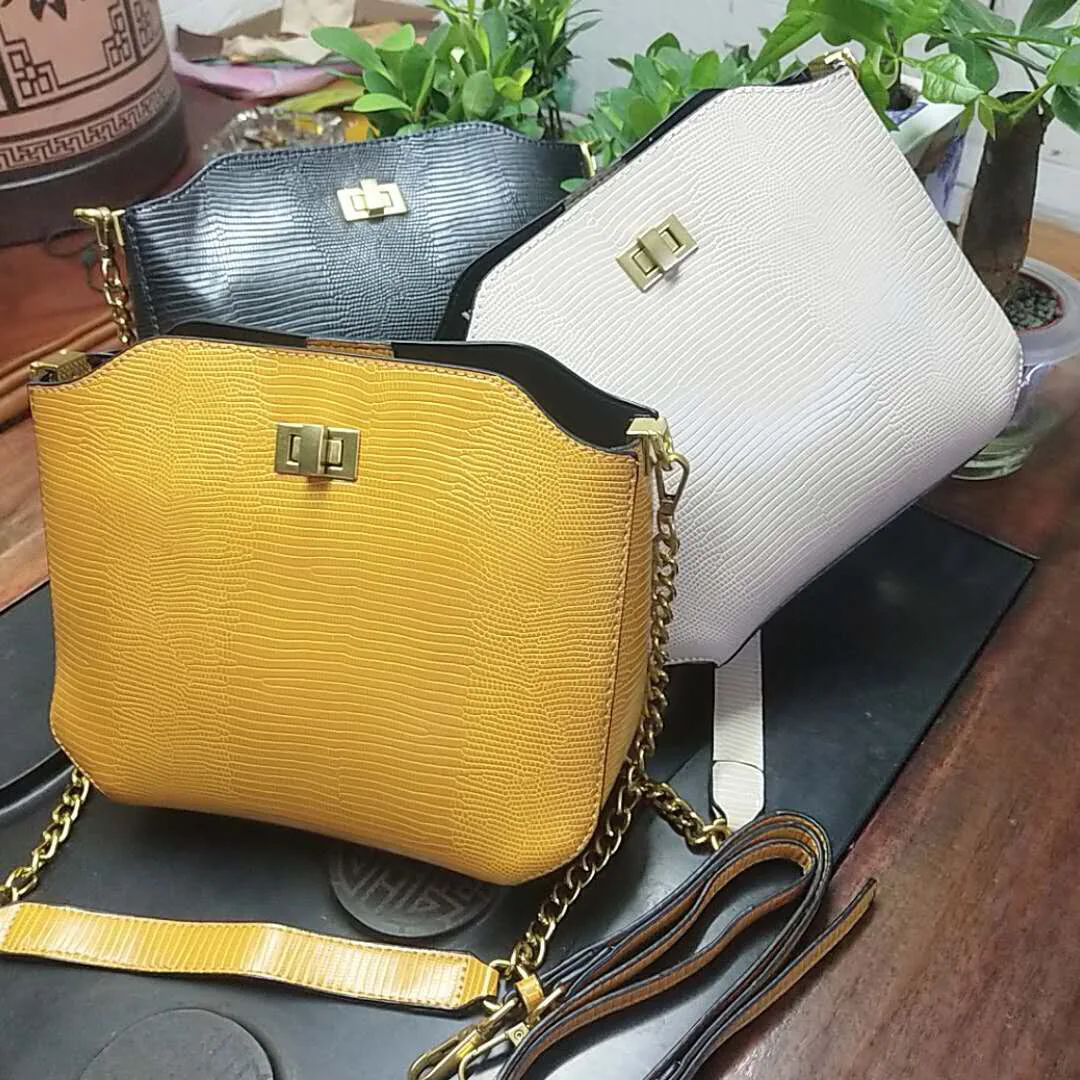 

2019 Spring Korean-style Versatile Casual Single-shoulder Crossbody Bag Women's Fashion Bucket Bag Different Size Bags Bag with
