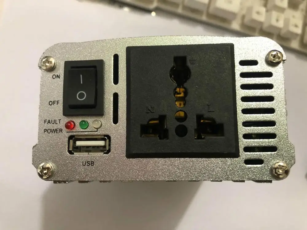 새 차량용 500W 12V DC 220V AC 전원 인버터 USB
