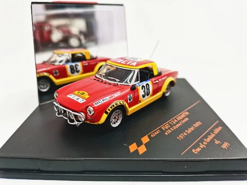 Модель автомобиля FIAT 1974 ABARTH 38 1:43 124 Литые металлические игрушки для детей |