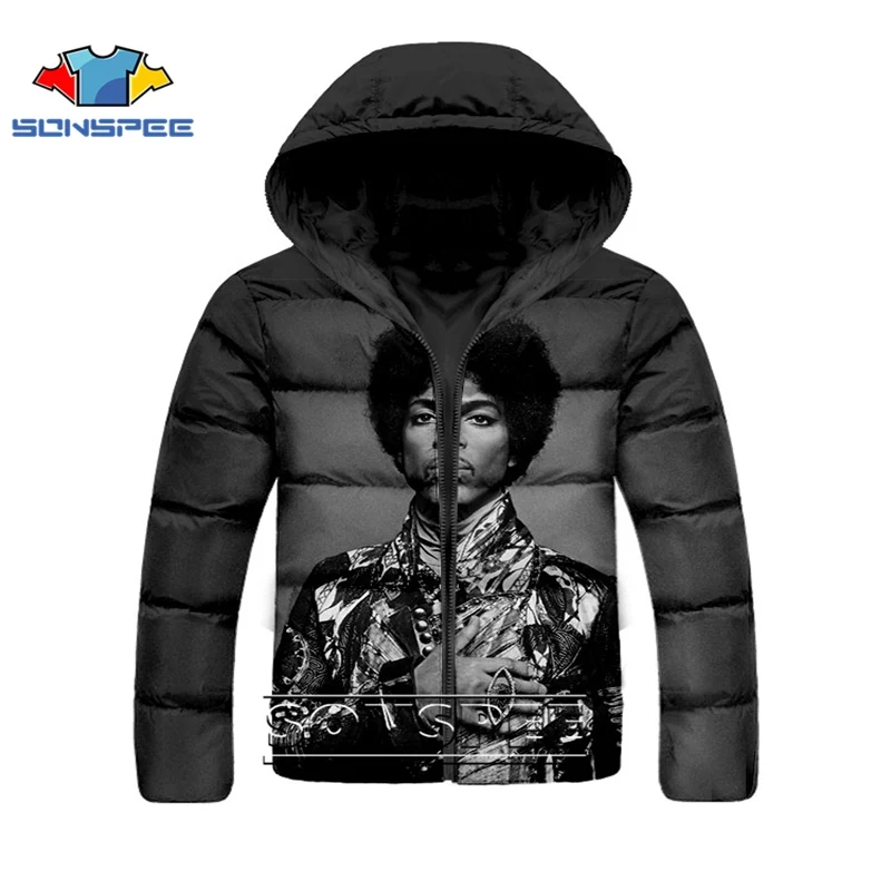 26 Новейшая зимняя теплая куртка с логотипом для мужчин/wo, мужское/детское пуховое пальто свободный большой пуховик в стиле принца гитары Harajuku, зимняя куртка на молнии в стиле хип-хоп - Color: 26