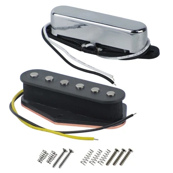 

Vintage Alnico 5 Electric Guitar Single Coil Pickup Tele Bridge & Neck Pickup Alnico V Tele Pickups Set Guitar Parts