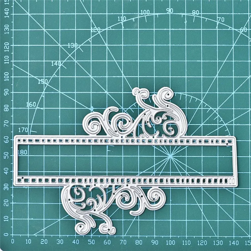 

DiyArts Flower Dies Border Metal Cutting Dies for DIY Scrapbooking Craft Card Embossing Die Cut New Template Stencil