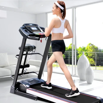 

Electric treadmill home ultra-quiet foldable JTH-609D blue screen smart small simple fitness equipment