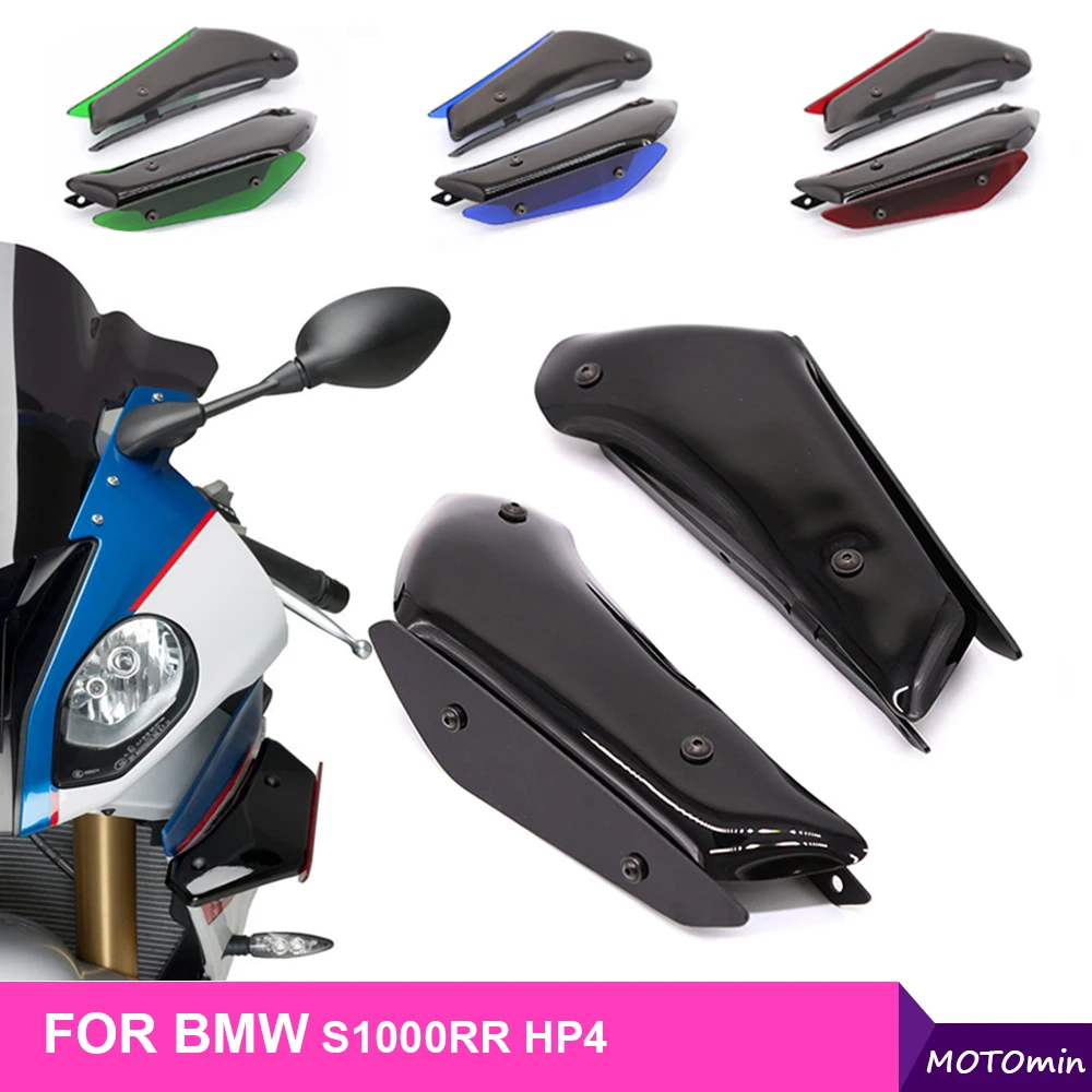 

For BMW S1000RR Fairing Motorcycle Aerodynamic Wing Kit Fixed Winglet Fairing Wing For BMW S1000 RR 2010-2018 HP4
