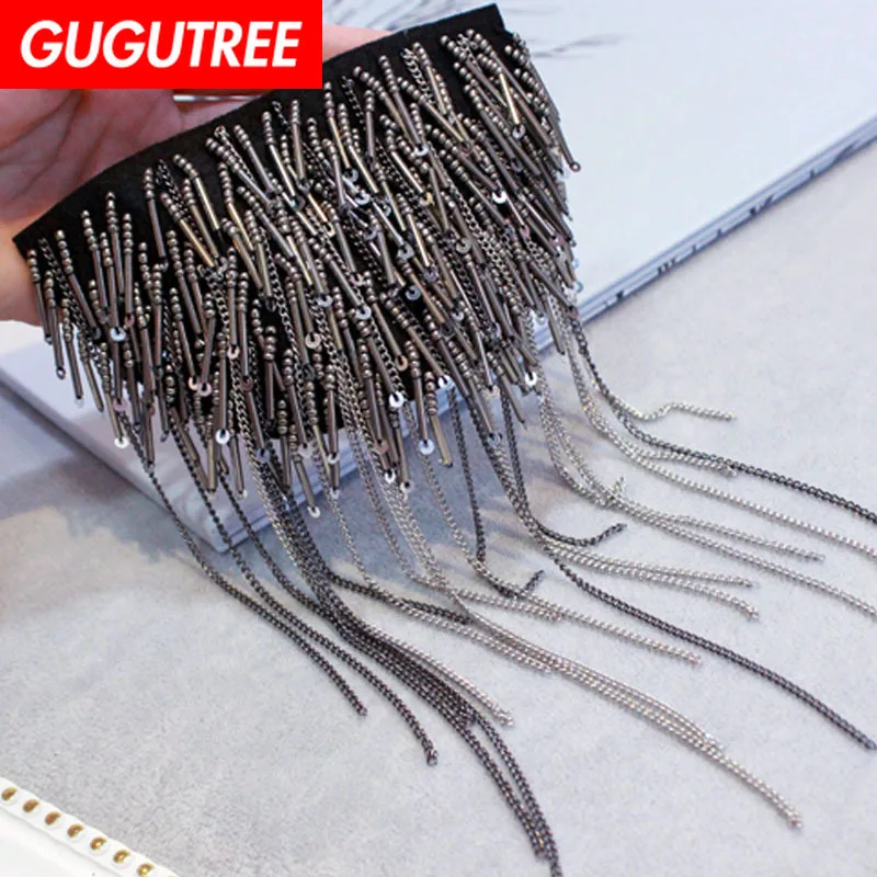 GUGUTREE металлическая брошь Нагрудный значок с кистями нашивка на доску значки