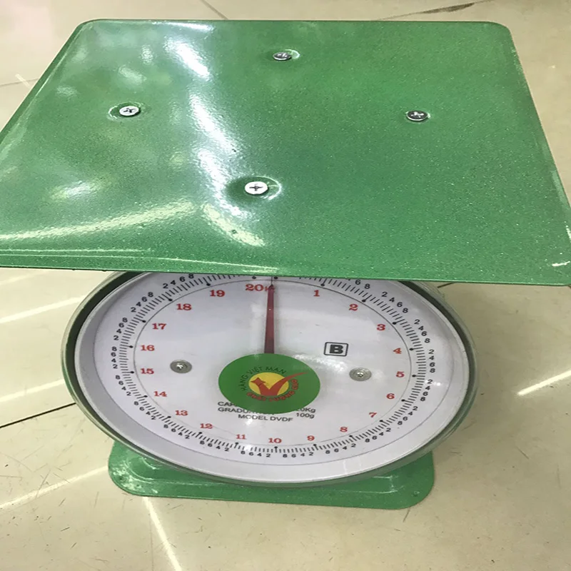  Mechanical Double-sided Dial Scale 10kg Spring Scale Household Dial Scale Mechanical Bench Scale Ki - 4000599580888